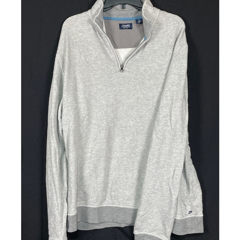 Chaps brand men's 1/4 zip sweater  Size XXL